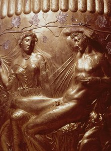 Detail van de Dherveni Krater